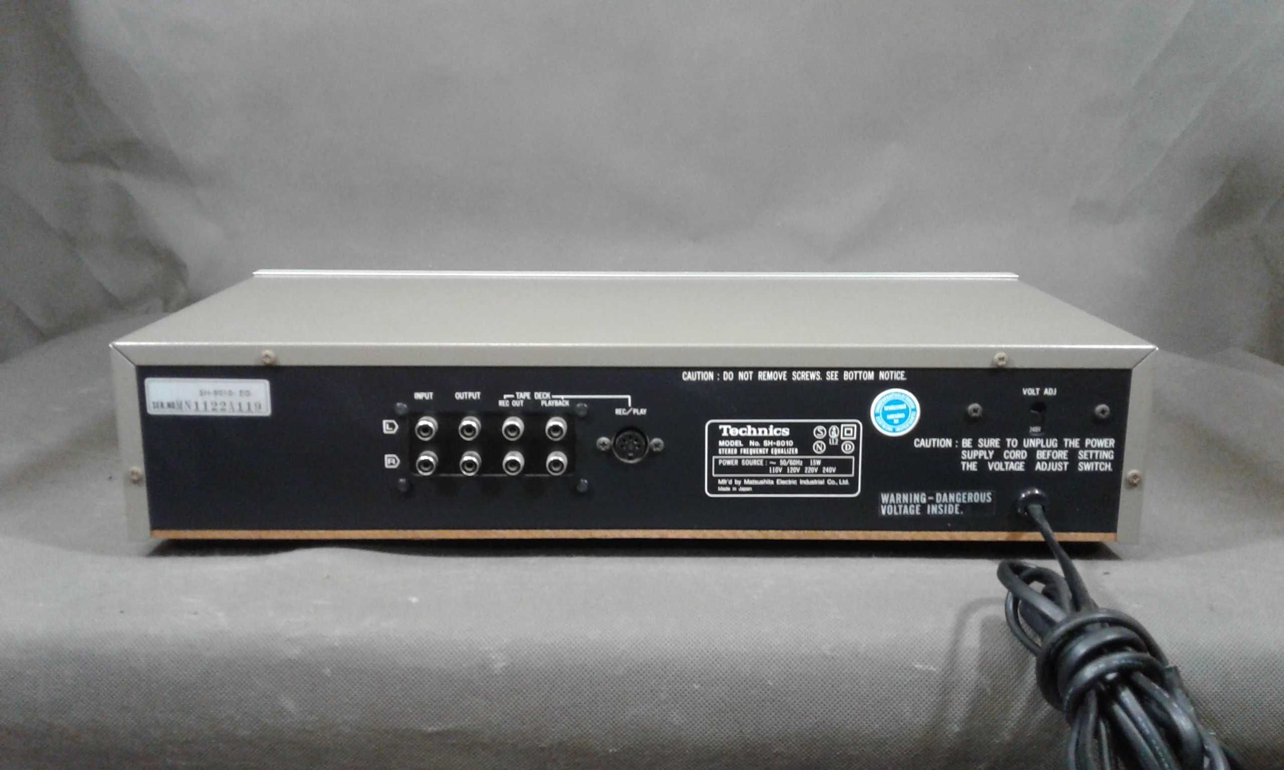 TECNICS SH-8010,korektor graficzny