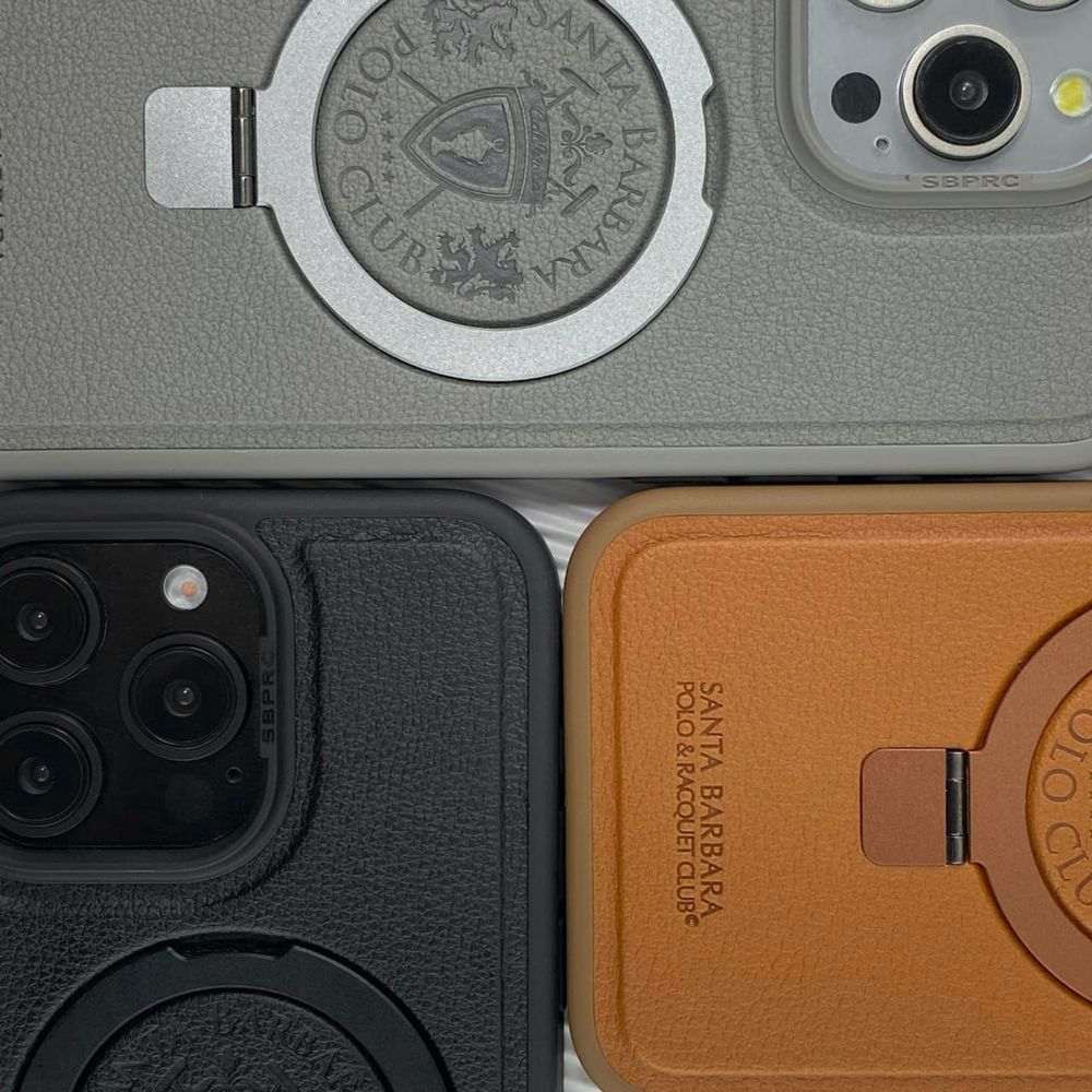 Чохол чехол Santa Barbara MagSafe iPhone кожа 15 / 16 Pro Max айфон