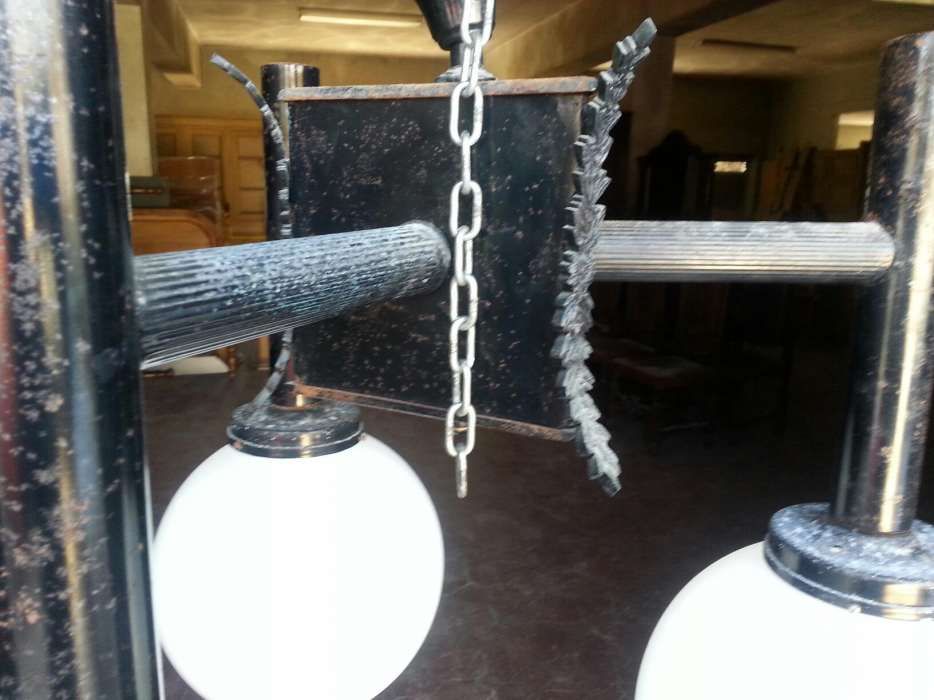 Candeeiro ferro 3 Bolas