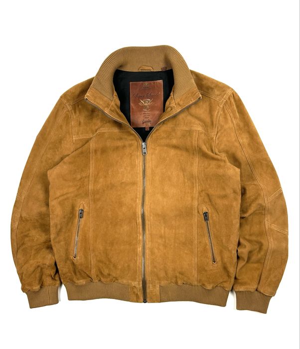Шкіряна куртка шкірянка кожанка Superdry xxl hugo boss x diesel