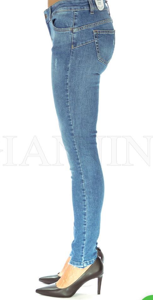 Oryginalne slim i stretch jeans damskie Liu jo made in italy