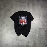 MĘSKA Koszulka Football Amerykański New Era Czarna Duże Logo NFL