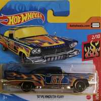 '57 Plymouth Fury (HW Flames 2020) Hot Wheels