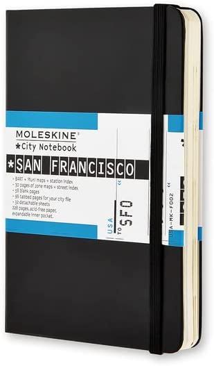 SAN FRANCISCO. Unikatowy notatnik Moleskine z serii "City Notebook"