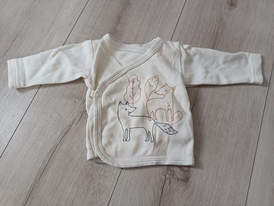 Bluzka niemowlęca,zapinana kopertowo