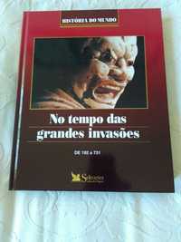 Livro No tempo das grandes invasões - do ano 192 a 732 - novo