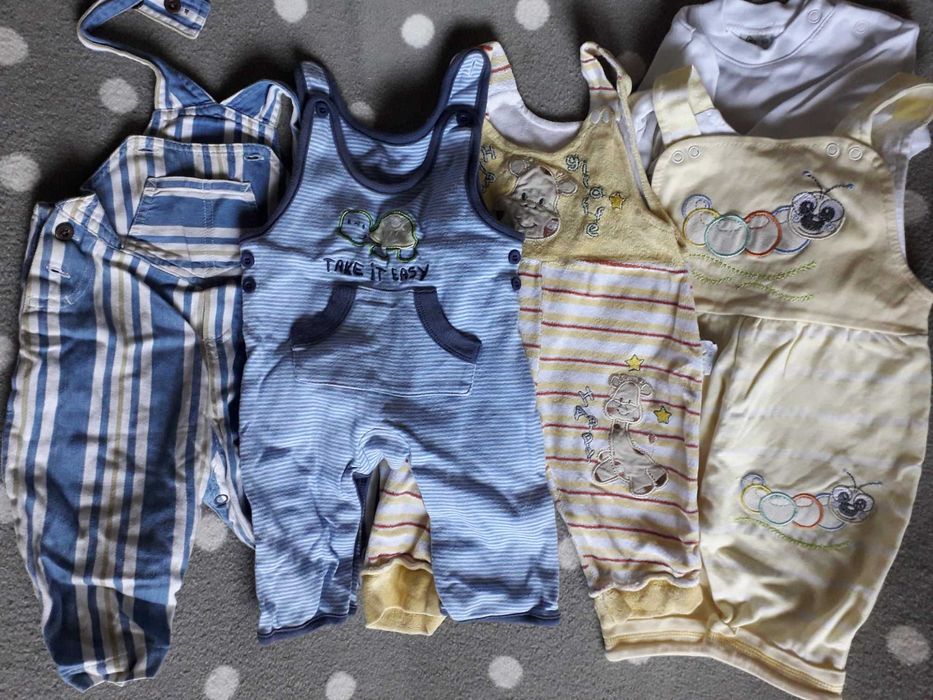 Spodnie ogrodniczki 68