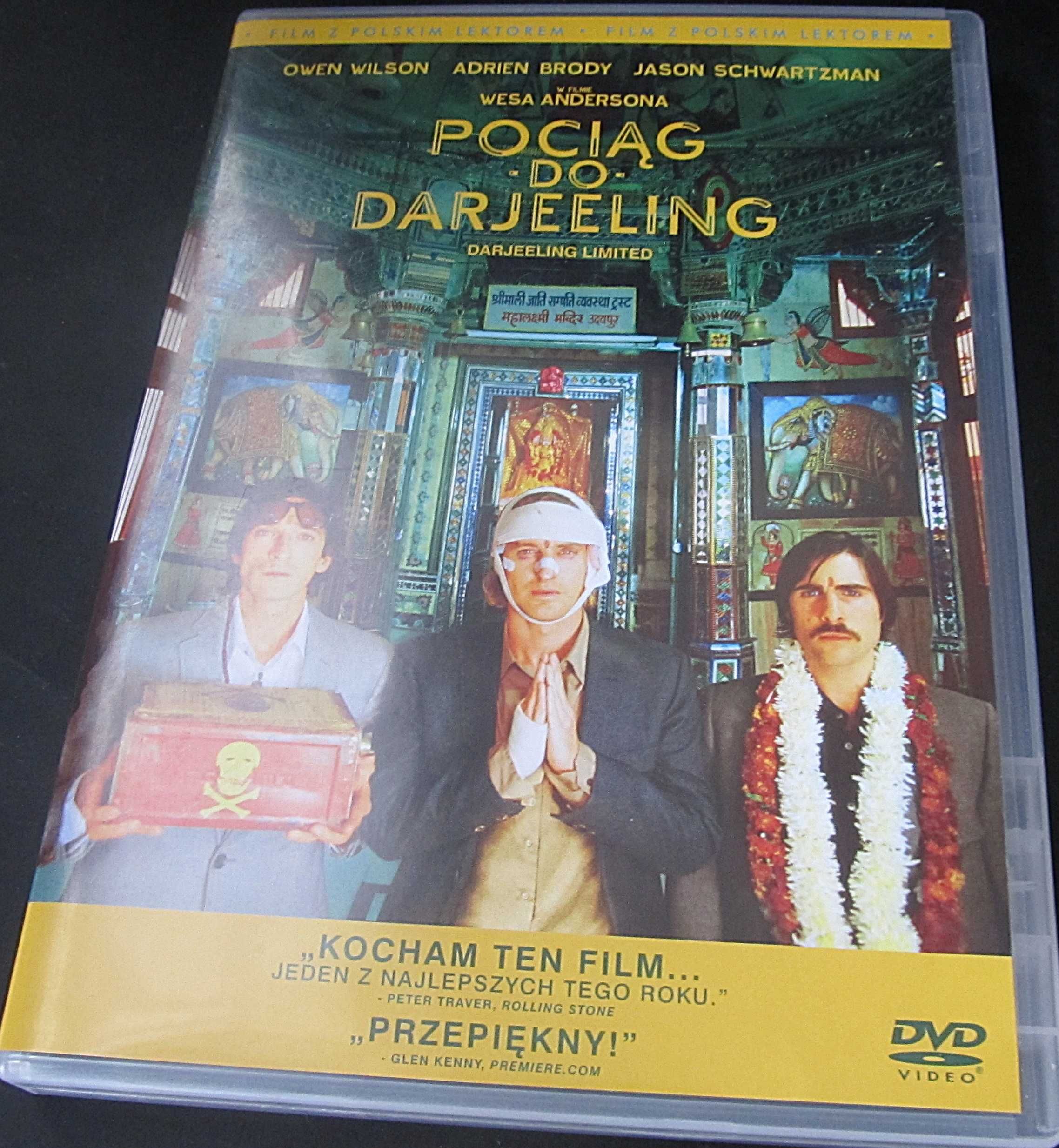 Pociąg do Darjeeling  DVD polski lektor