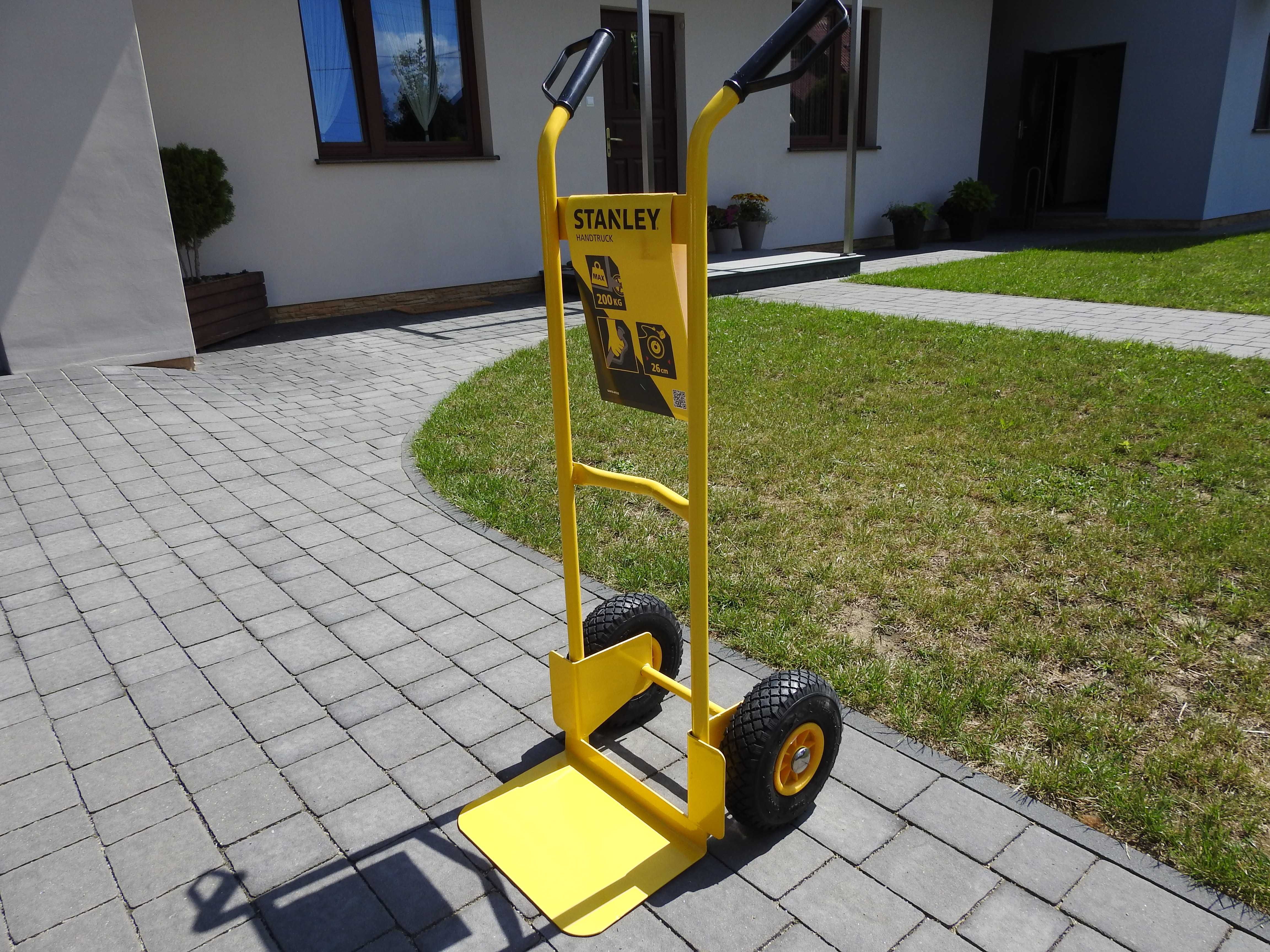 Wózek transportowy magazynowy z podestem młynarka, nowy, udźwig 200kg