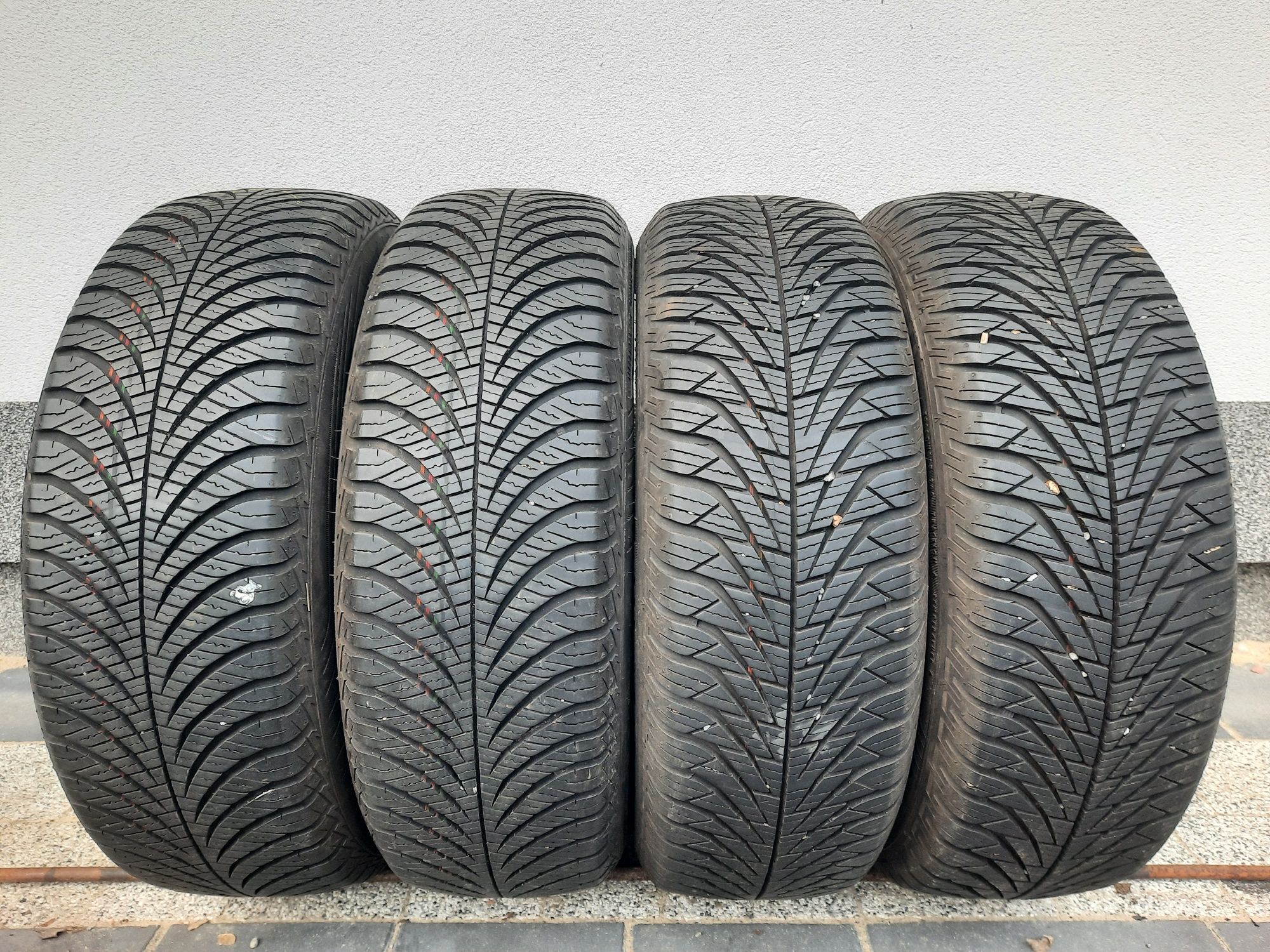 4 opony 185/65 R15 Goodyear Fulda 2020r 7.5mm