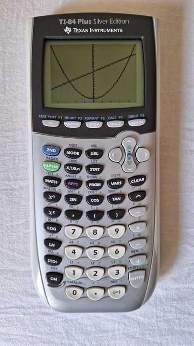 Calculadora gráfica Texas Instruments TI-84 Plus Silver Edition