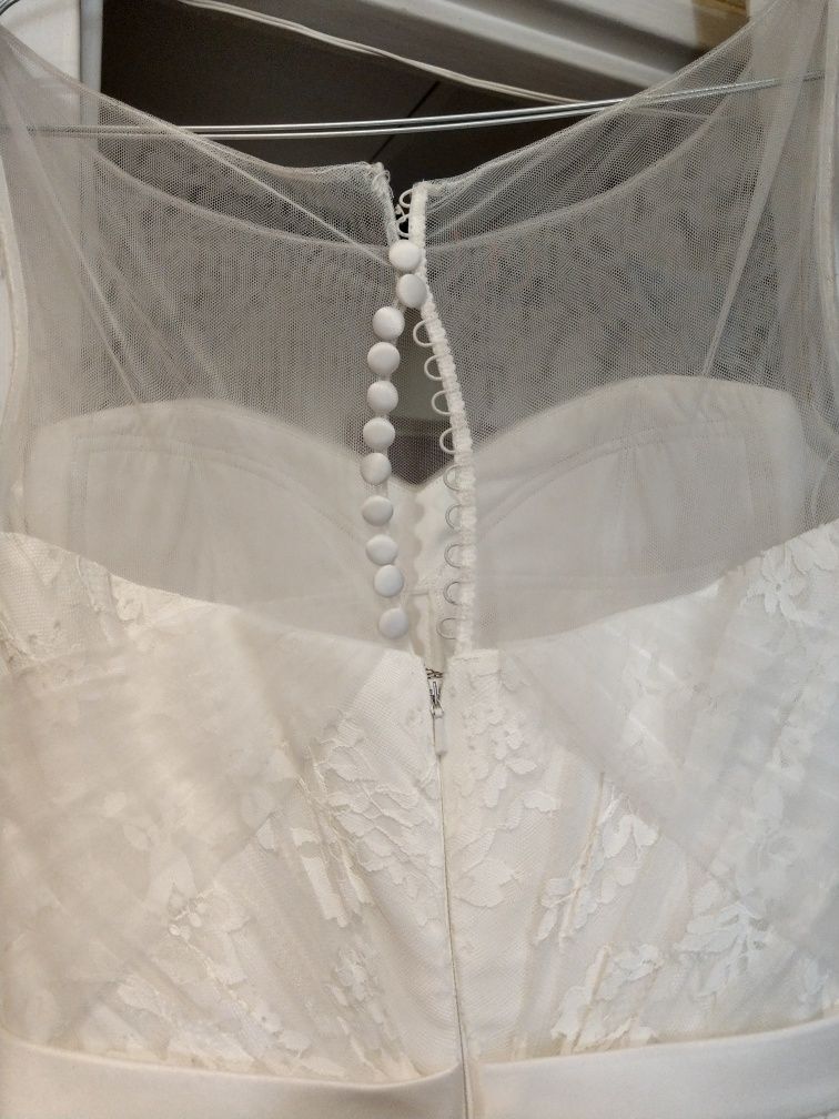 Amy LOVE BRIDAL: Suknia ślubna White code r. 34 xs/s