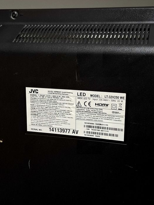 Telewizor LED 32" JVC LT-32V250 WE