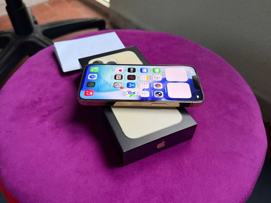 Vendo troco iPhone 13 Pro 512Gb Gold C/Fatura Nacional - Bateria NOVA