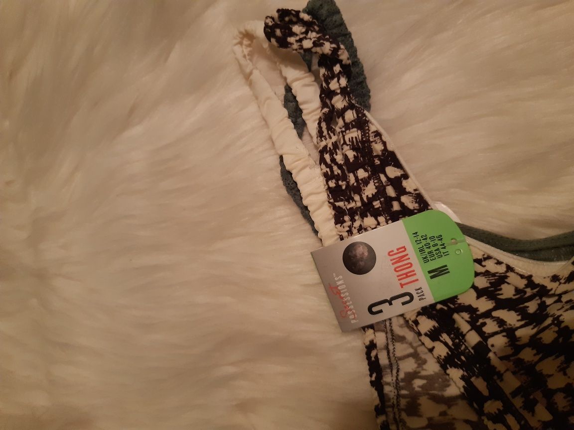 Stringi Primark M majtki damskie  3 Pak
