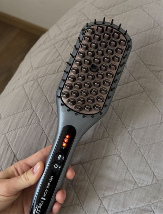 Вирівнювач волосся remington keratin protect
