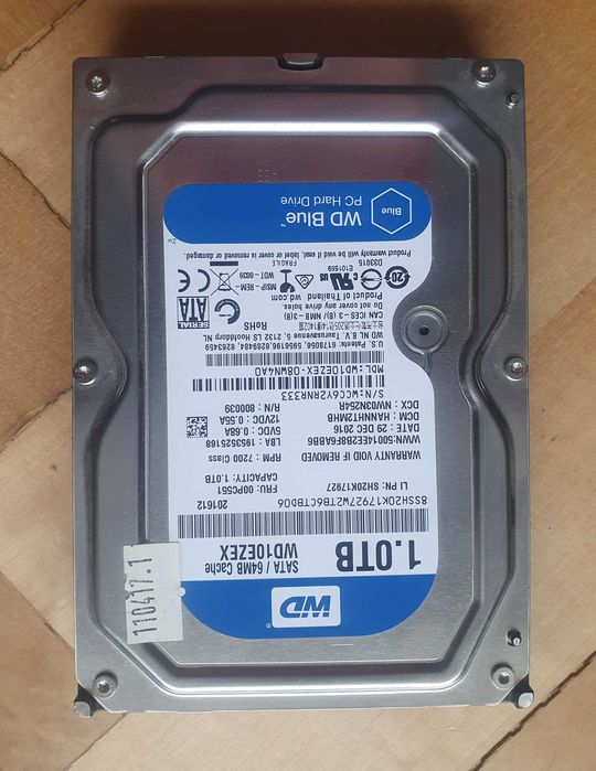 Dysk twardy HDD 3,5" Western Digital WD10EZEX 1TB