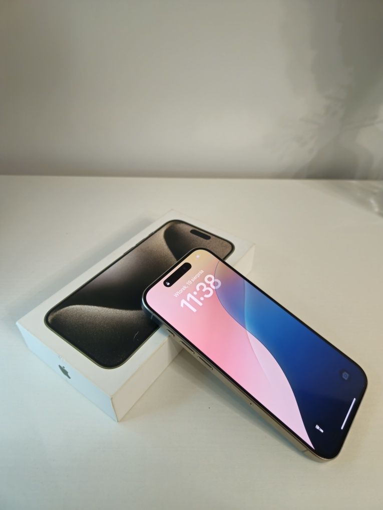 Iphone 15 Pro 128gb/90% w idealnym stanie!