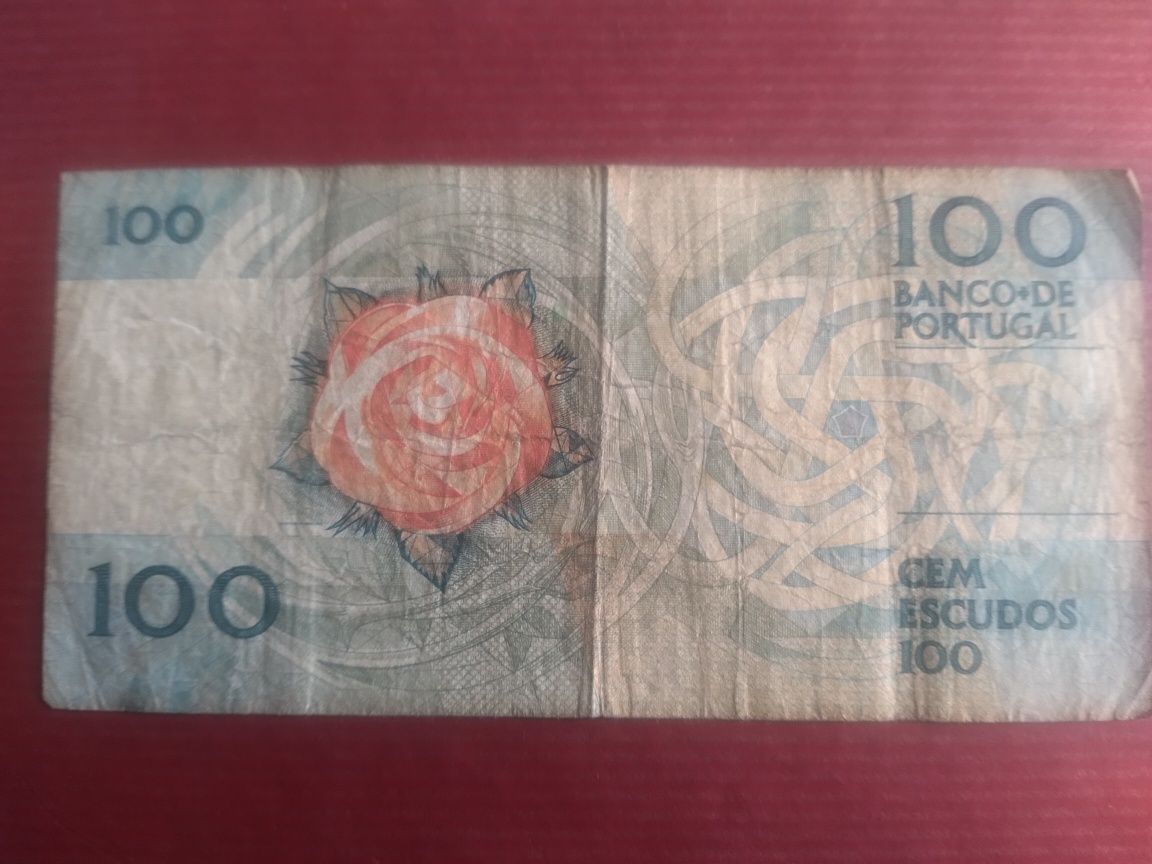 Nota de 100 escudos Fernando Pessoa (1988)