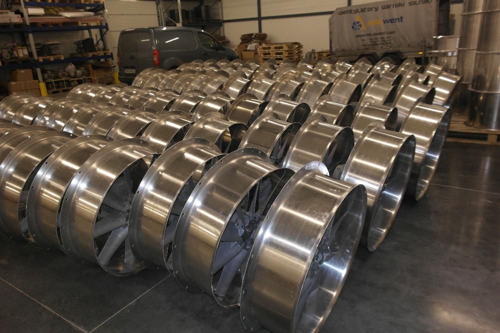 wentylator suszarniowy suszarniczy do suszarni cegły gipsu ziół