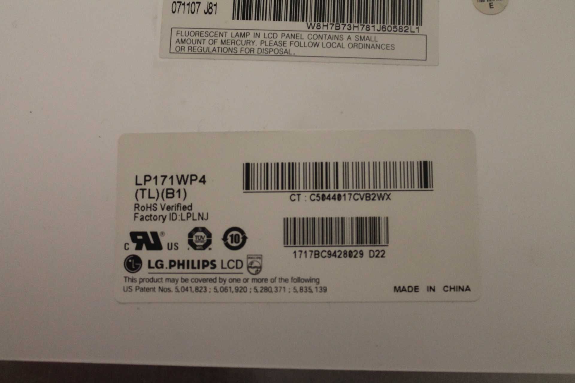 Матрица 17.1 LG Philips LP171WP4(TL)(B1)Оригинал.
