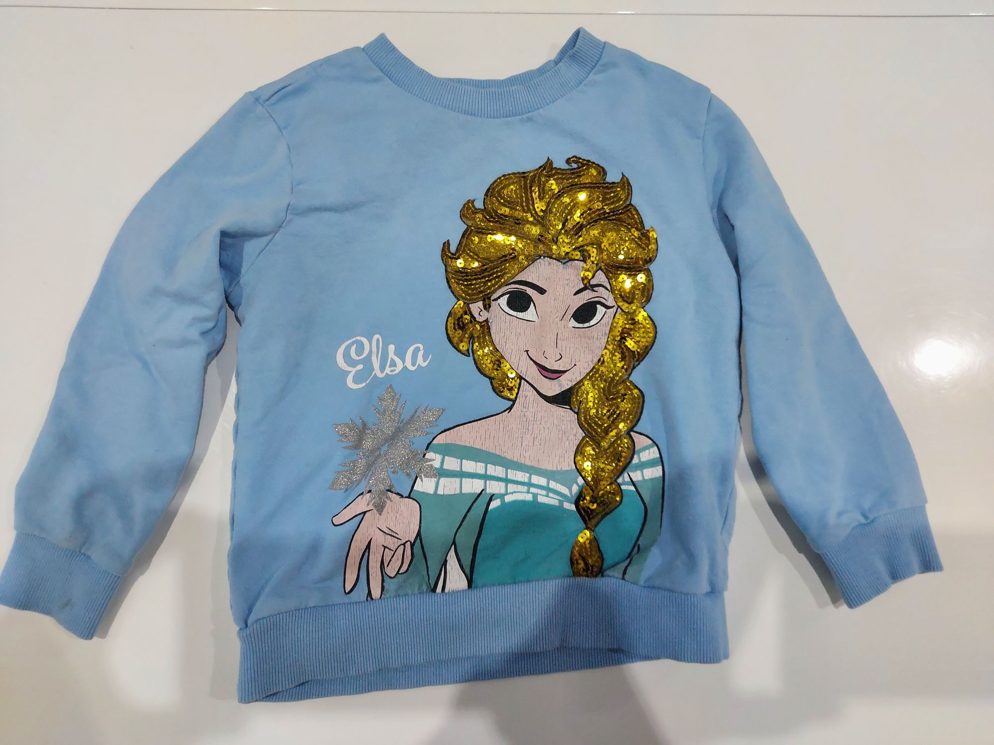 Bluza Sinsay 116 Frozen Kraina Lodu Elsa