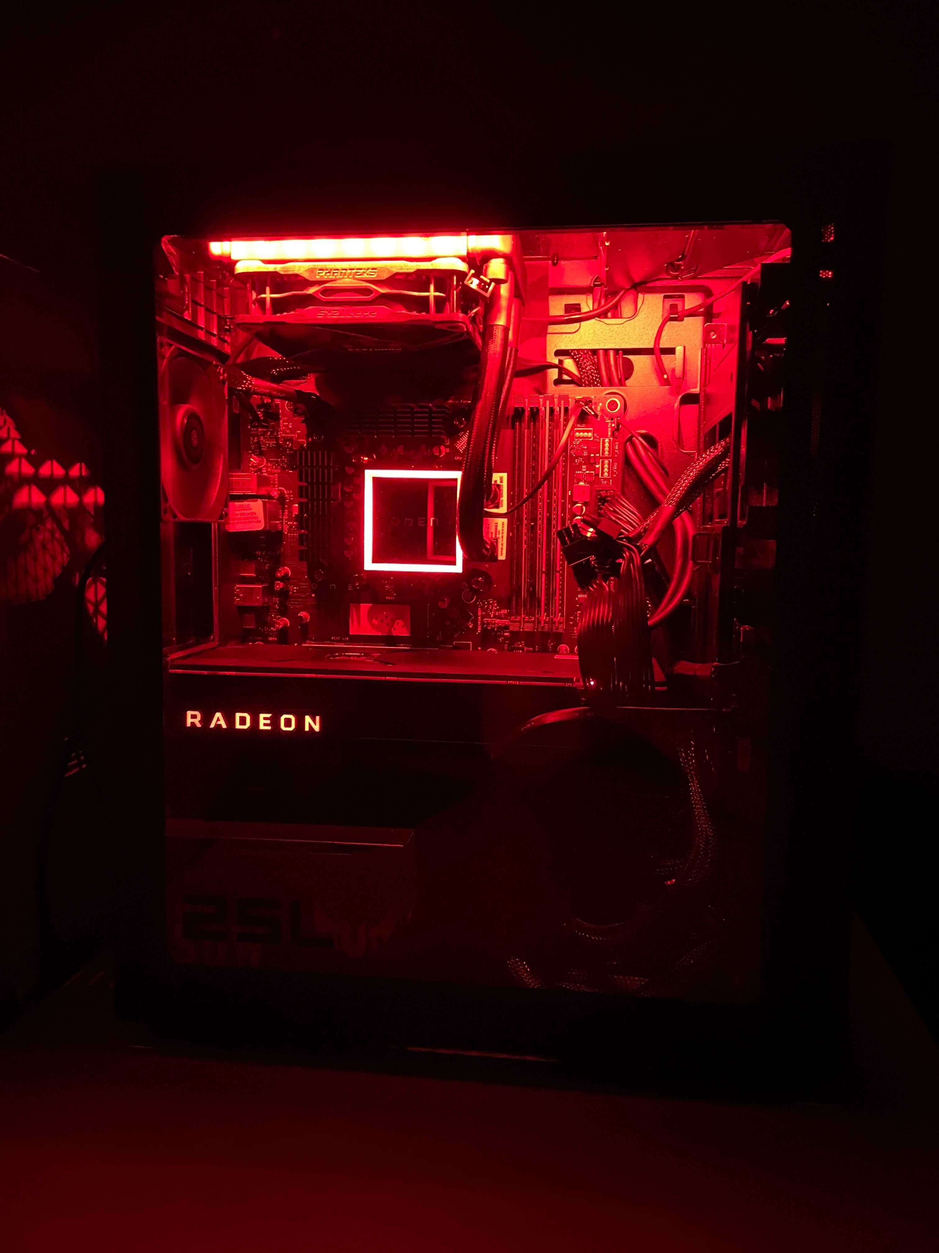 HP Omen 25L Desktop Gaming MOD / Ryzen 7 / Vega 64