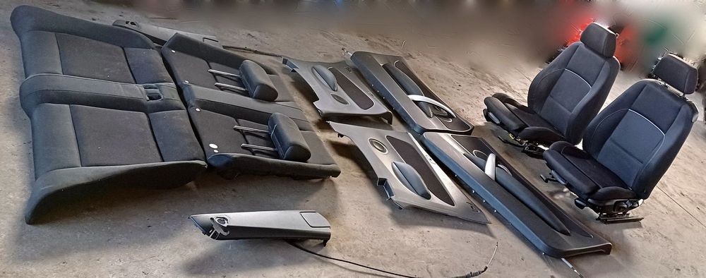 BMW e88 FOTELE MPAKIET 1 cabrio sporty boczki kanapa kpl