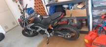Mota 125cc com 1 ano de uso