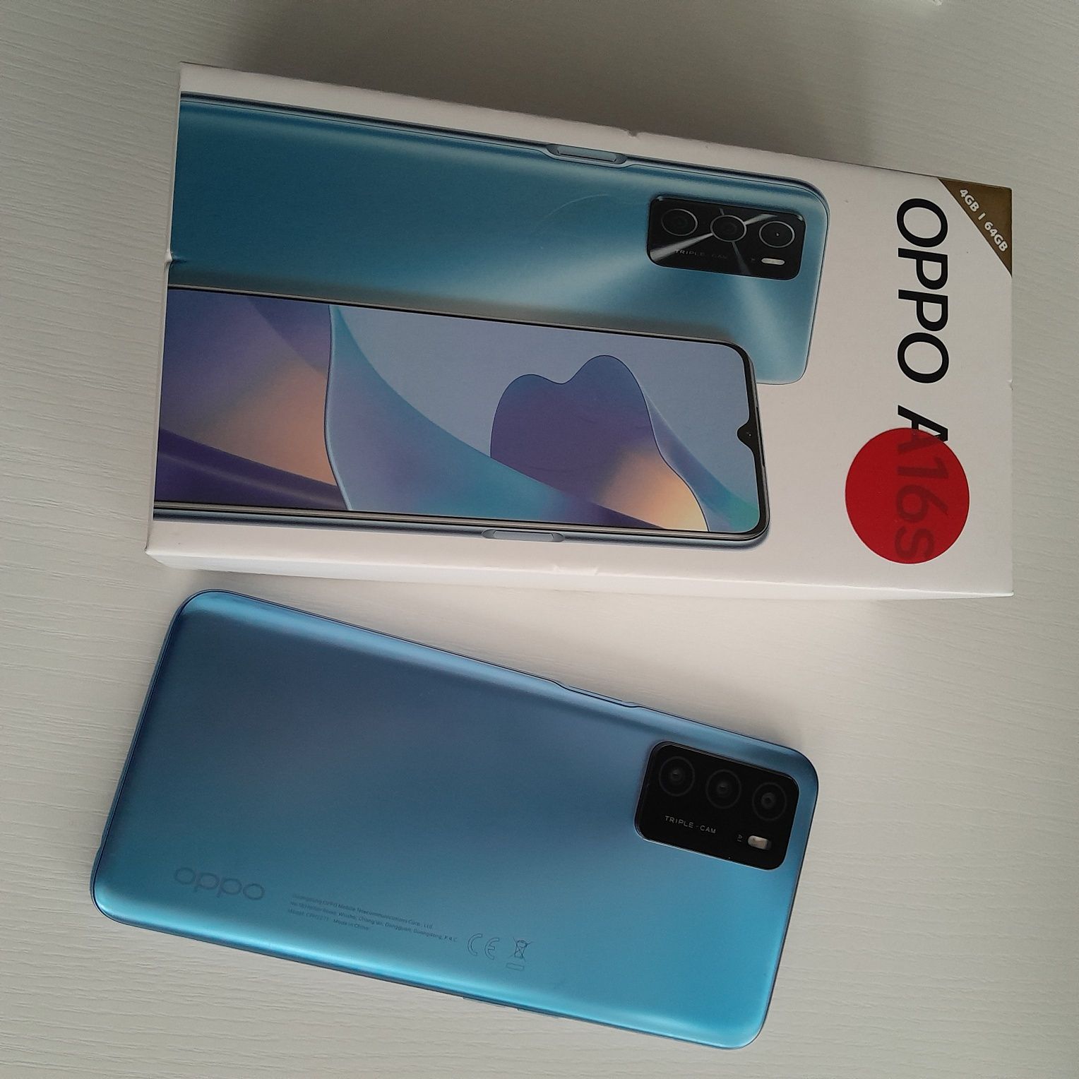 Smartfon OPPO A16S+ładowarka, etui, szklo. Gwarancja. Wysyłka