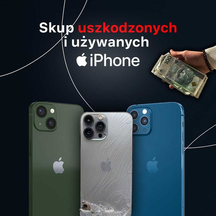 SKUP IPHONE - Dojazd GRATIS - NAJLEPSZE ceny - szybka wycena