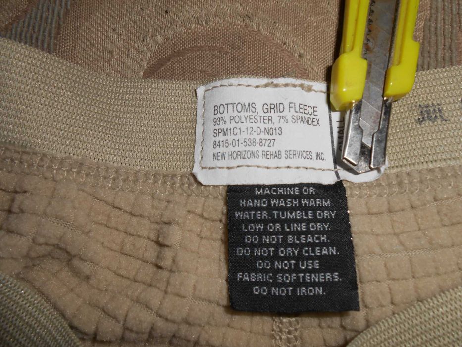 термобілизна армії США ECWCS GEN III Level 2 штани