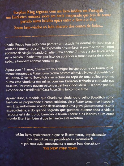 Livro Conto de Fadas de Stephen King