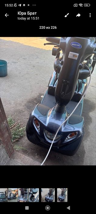 Продам електроскутер для маломобільних людей