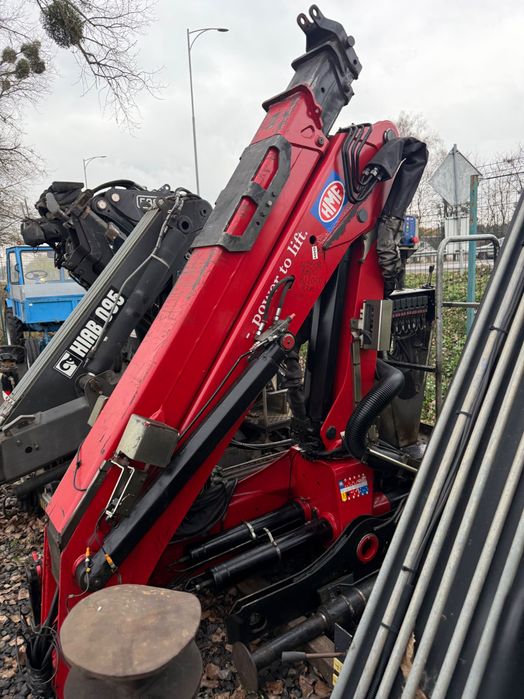 Кран маніпулятор HMF 144 лісний Радіо