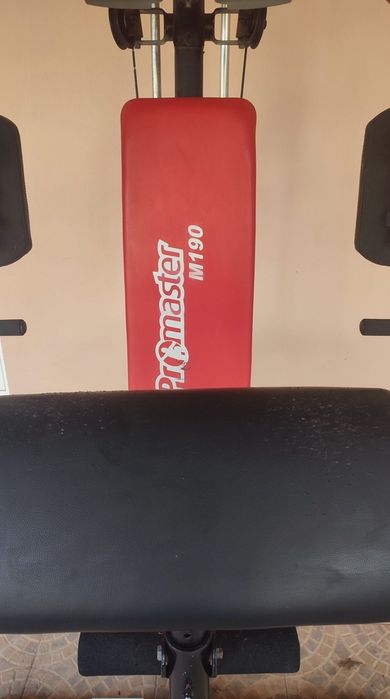 Máquina musculação multifunções Promaster + 4 pegas