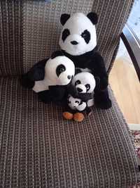 Panda zestaw maskotek pluszaki