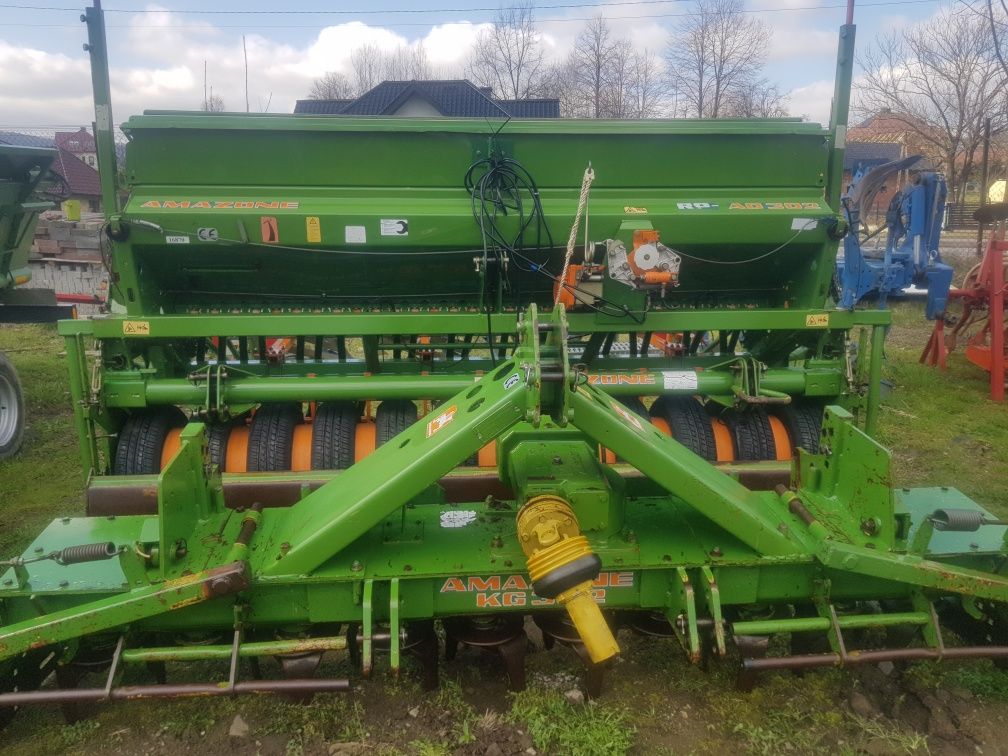 Amazone zestaw brona kg 302 ad 302 talerzowy z Niemiec 303