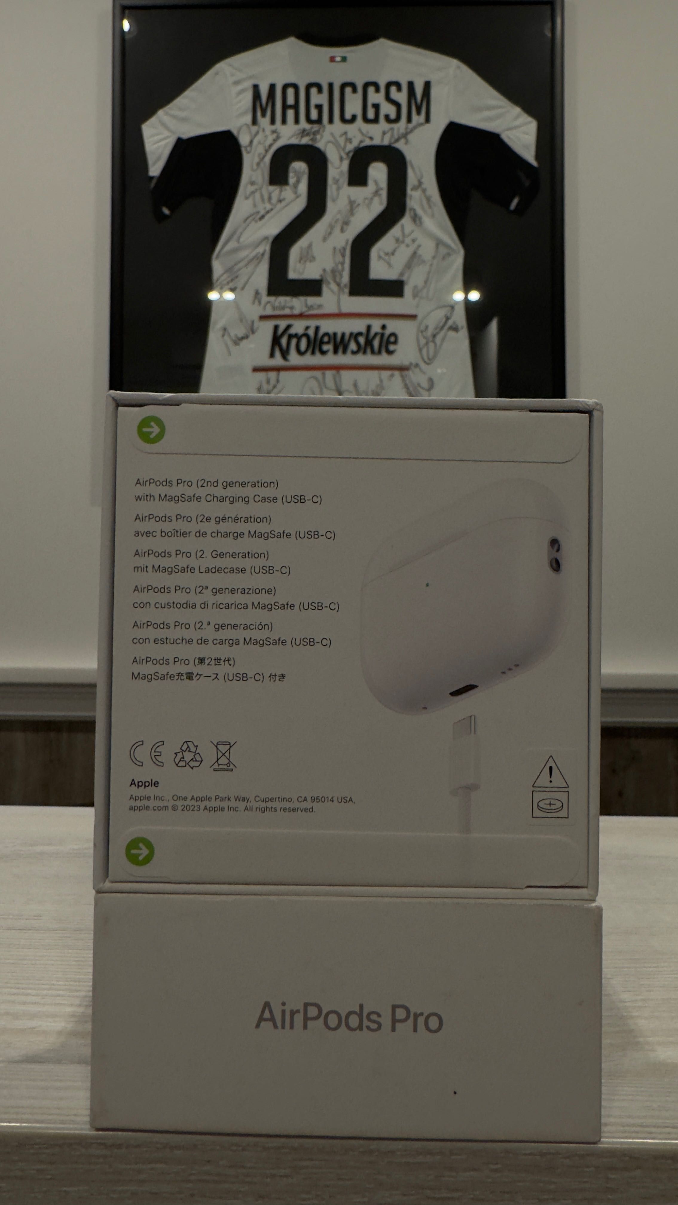MagicGsm Apple AirPods Pro Gen.2 MTJV3ZM/A USB-C z PL Dystrybucji GW
