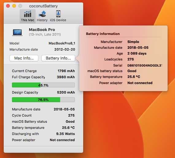 MacBook PRO 13" Late 2011