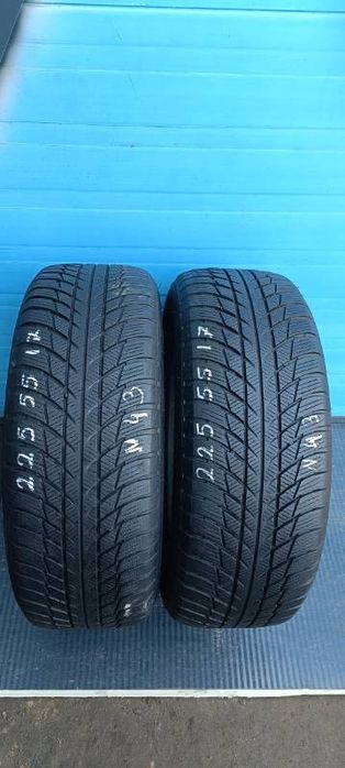2x opony (N43) 225/45R17 97H  Bridgestone Bilzzak LM001 RFT RSC