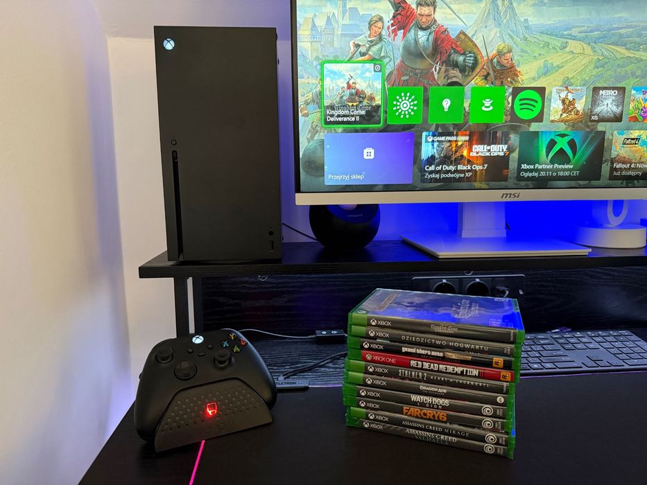 Xbox series X z napędem