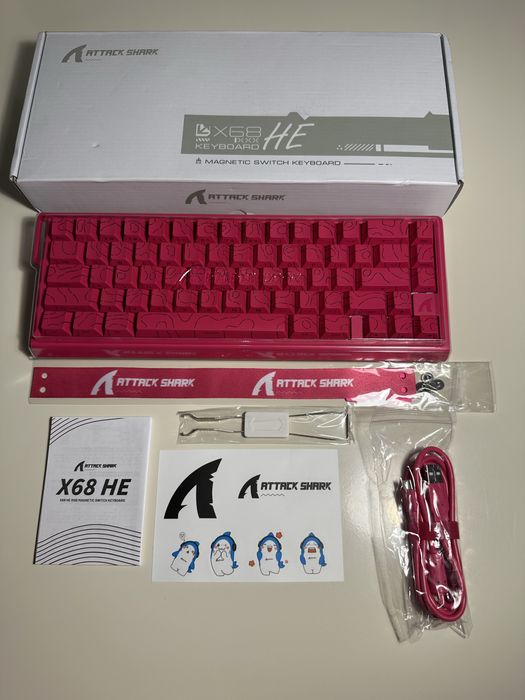 Магнітна Клавіатура Attack Shark —  X68 HE
