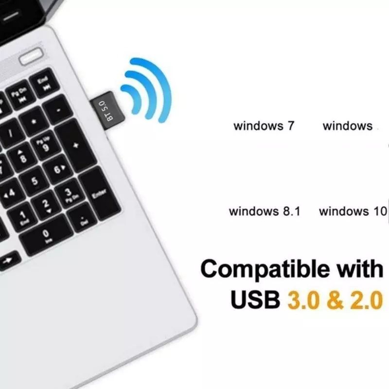 Bluetooth 5.0 аудио приёмник,USB,AUX.беспроводной адаптер