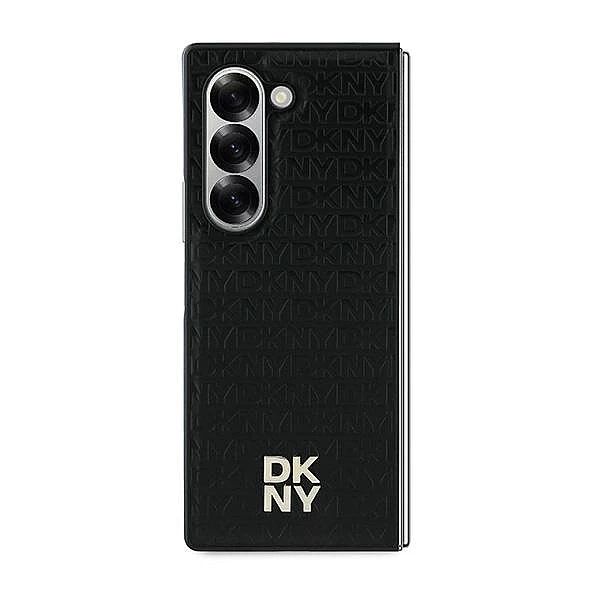 Etui DKNY Repeat Pattern Stack Logo na Samsung Galaxy Z Fold6 - czarne