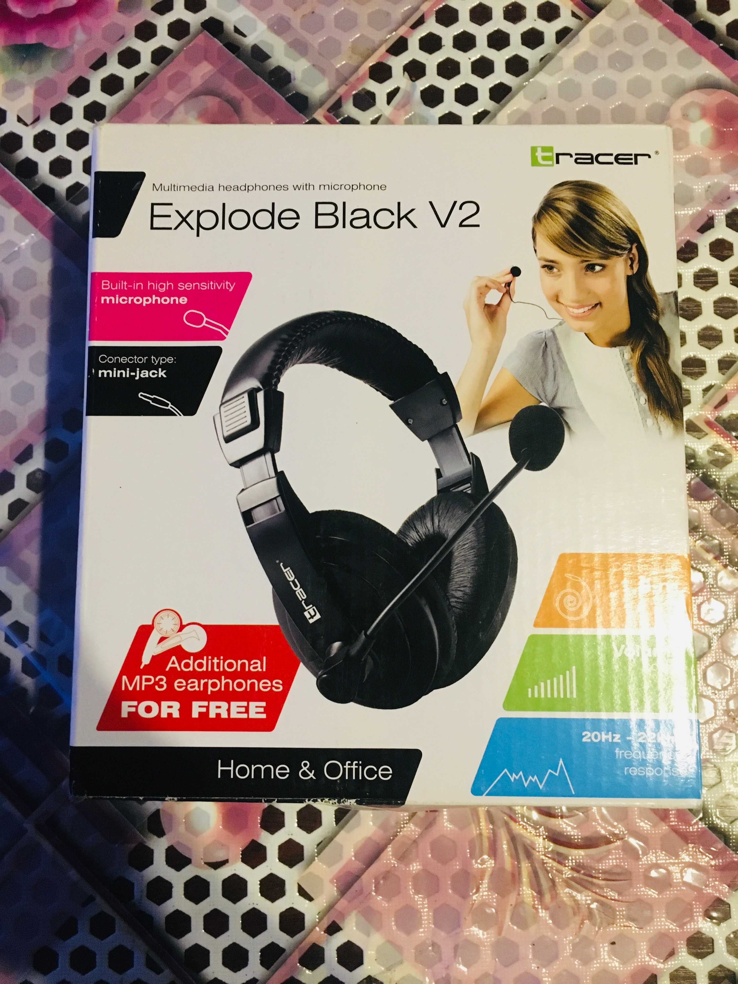 słuchawki expiode black v2