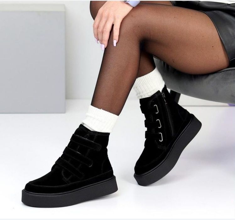 Черевики зимові , замша 37 38 39