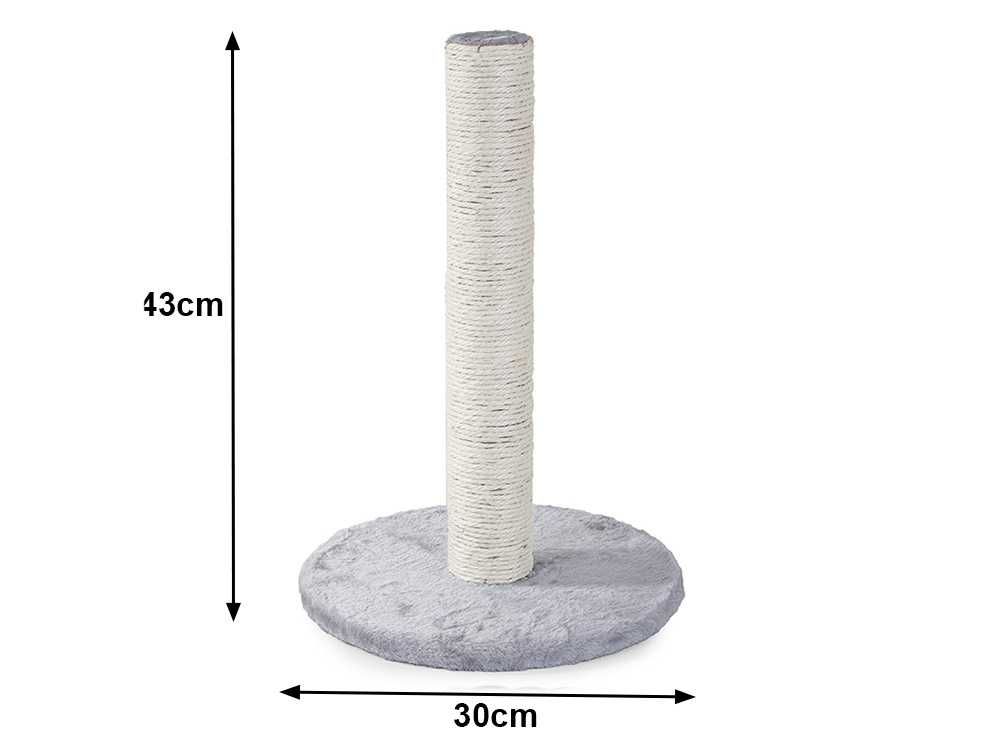 Drapak dla kota słupek duży 45cm + zabawka piłka