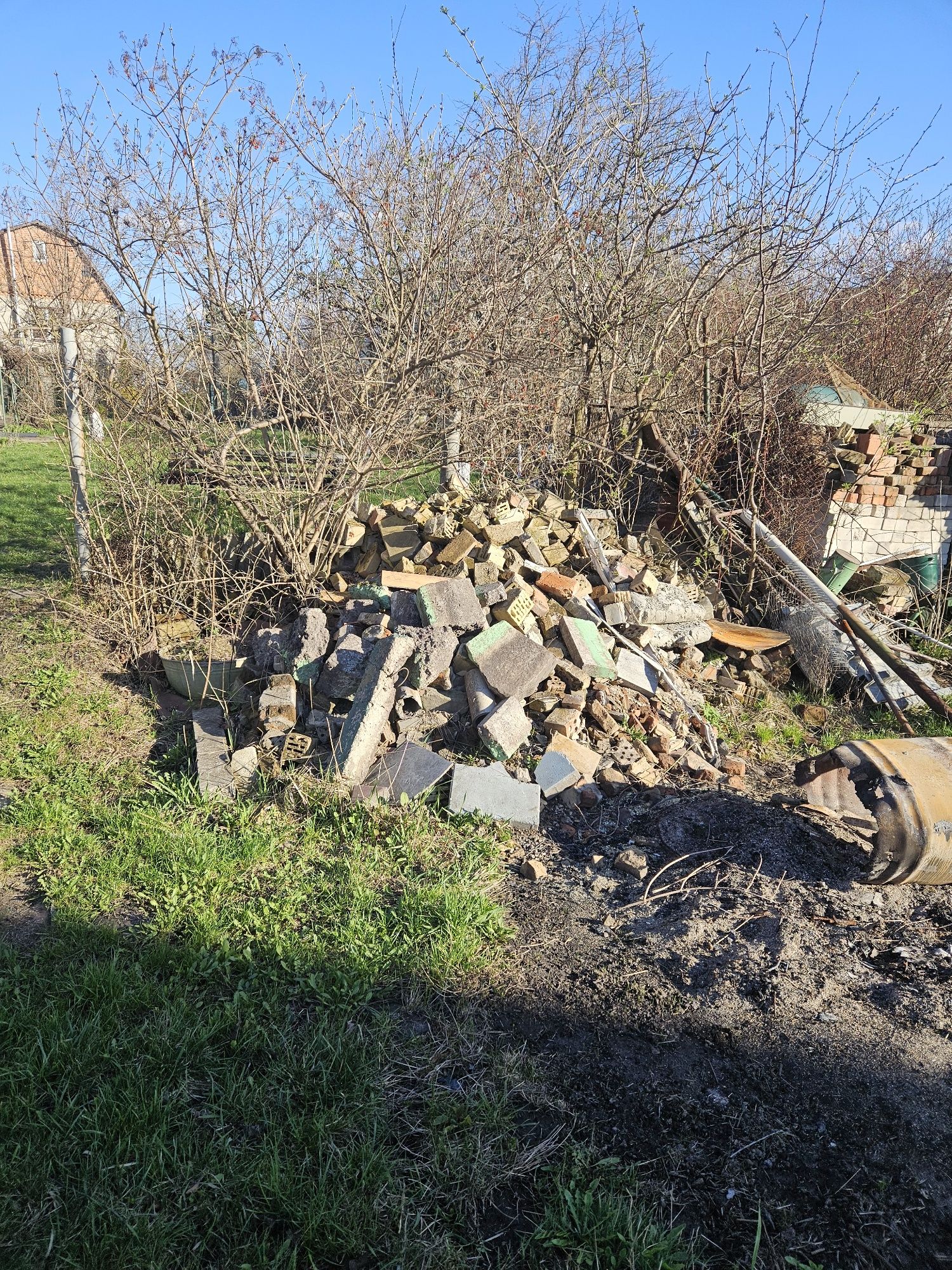Бой кирпича,цегли, Крихта, Бій Бетону, Дроблений Бетон,Цегла, Підсипка