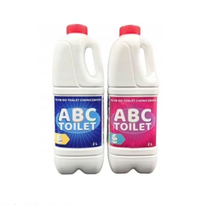 Płyny do toalet turystycznych przenośnych ABC TOILET 2X2L